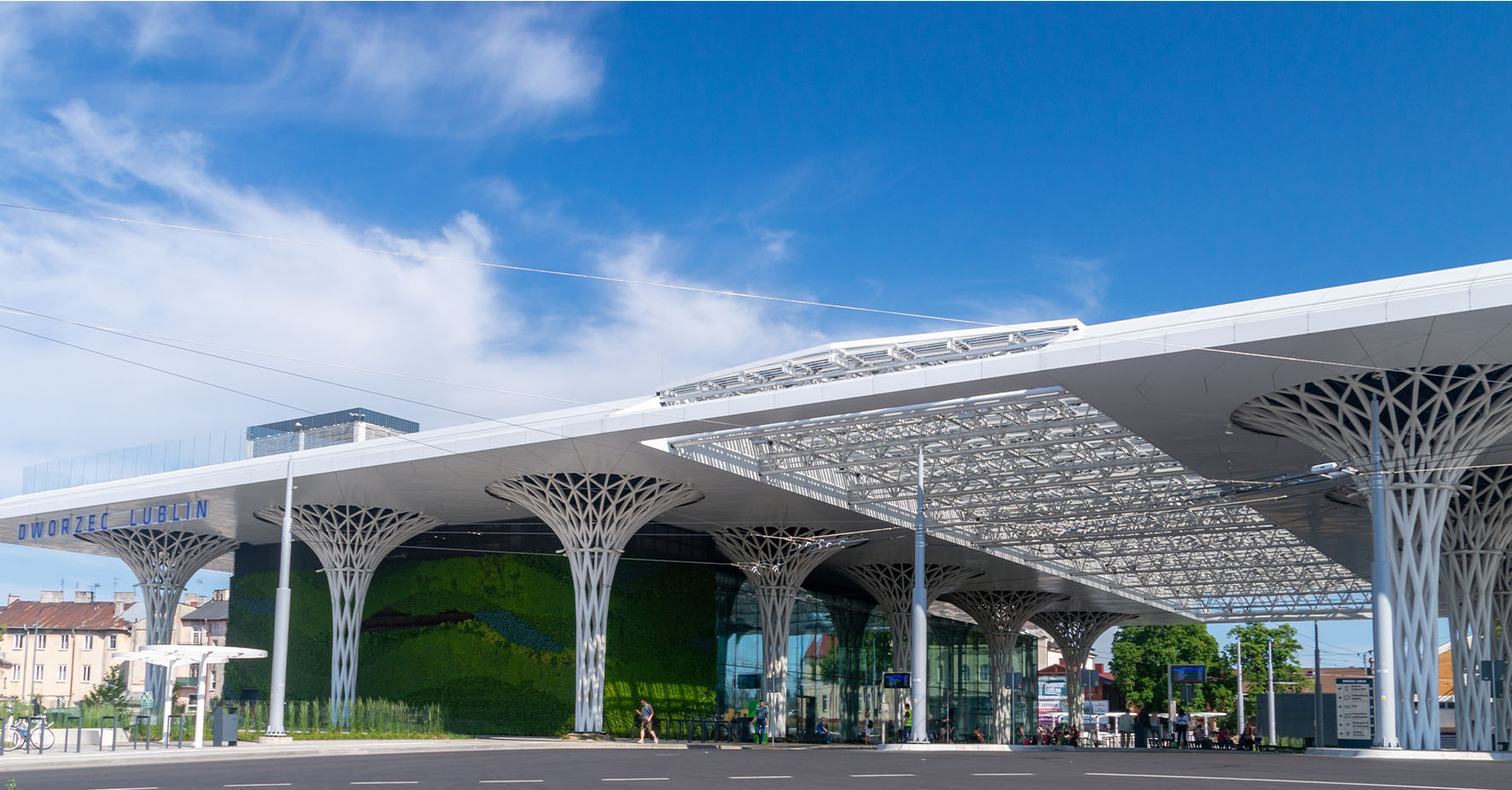 Photo de la gare de Lublin en Pologne